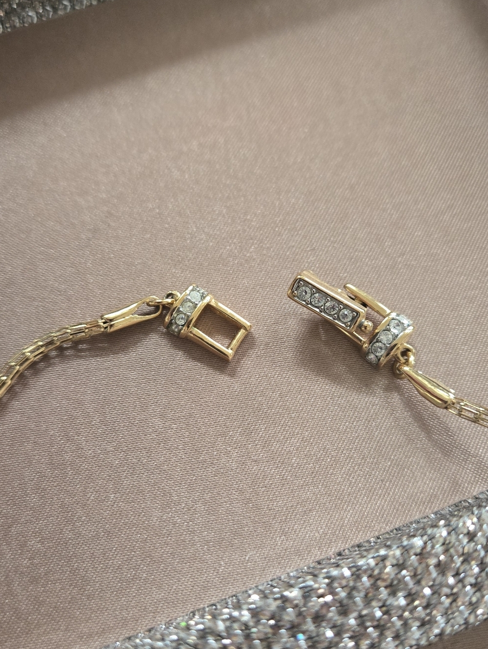 Swarovski Te Kauri Two-Tone Sliding Charm Necklace - Picture 7 of 10
